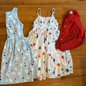 Cat & Jack 7/8 Sparkle summer lot 🇺🇸🌟